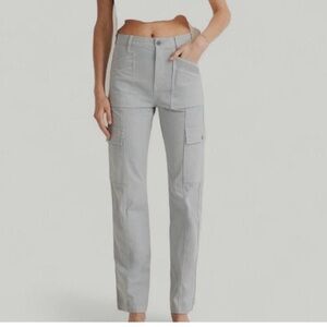 Madewell High-Waisted Cargo Pants, Size 28